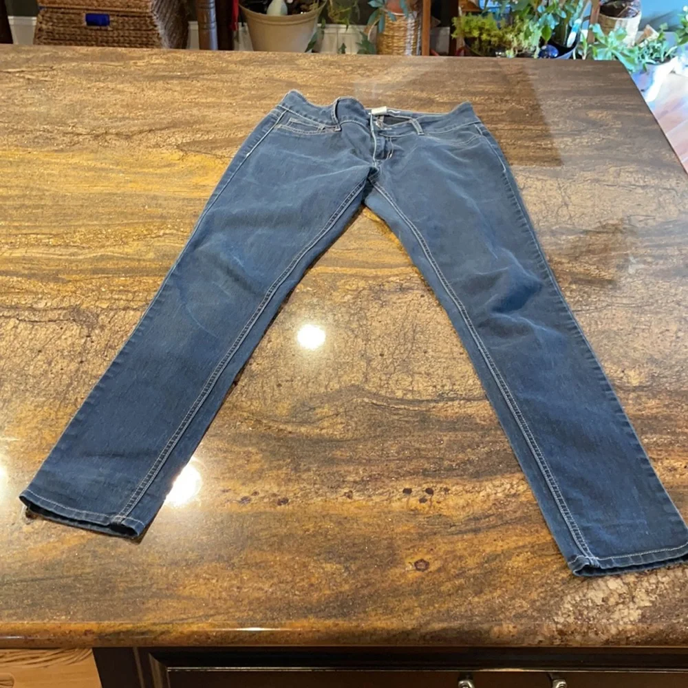 Maurices Denim stretch‎ dark blue jeans size S-Short